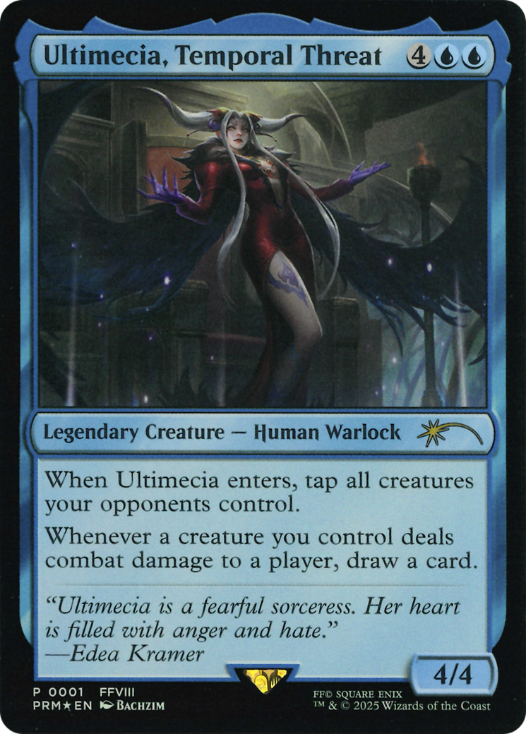 Ultimecia, Temporal Threat (Costco Bundle) [FINAL FANTASY Promos] | Exor Games Dartmouth