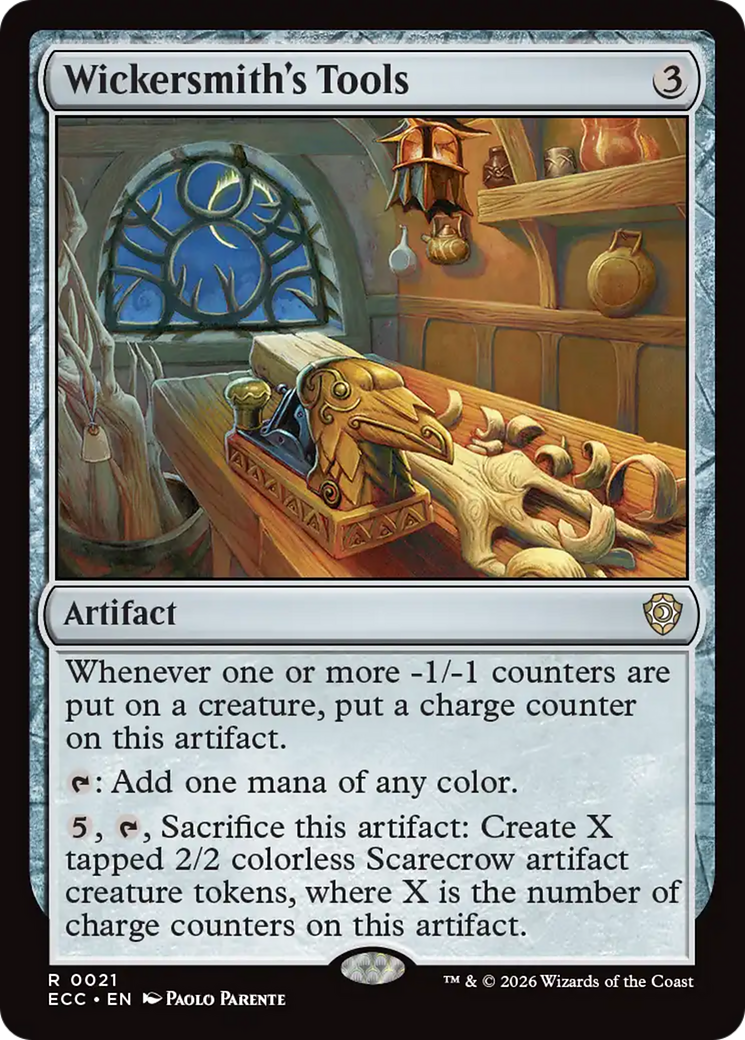 Wickersmith's Tools [Lorwyn Eclipsed Commander] | Exor Games Dartmouth