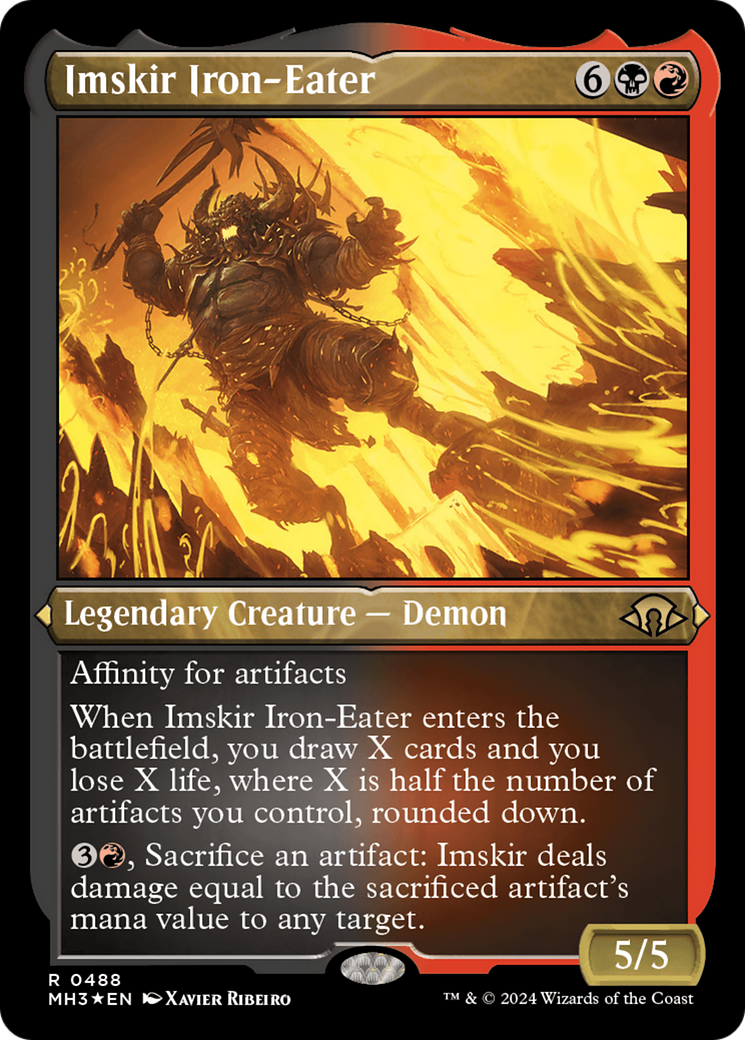 Imskir Iron-Eater (Foil Etched) [Modern Horizons 3] | Exor Games Dartmouth