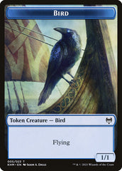 Treasure // Bird Double-Sided Token [Kaldheim Tokens] | Exor Games Dartmouth