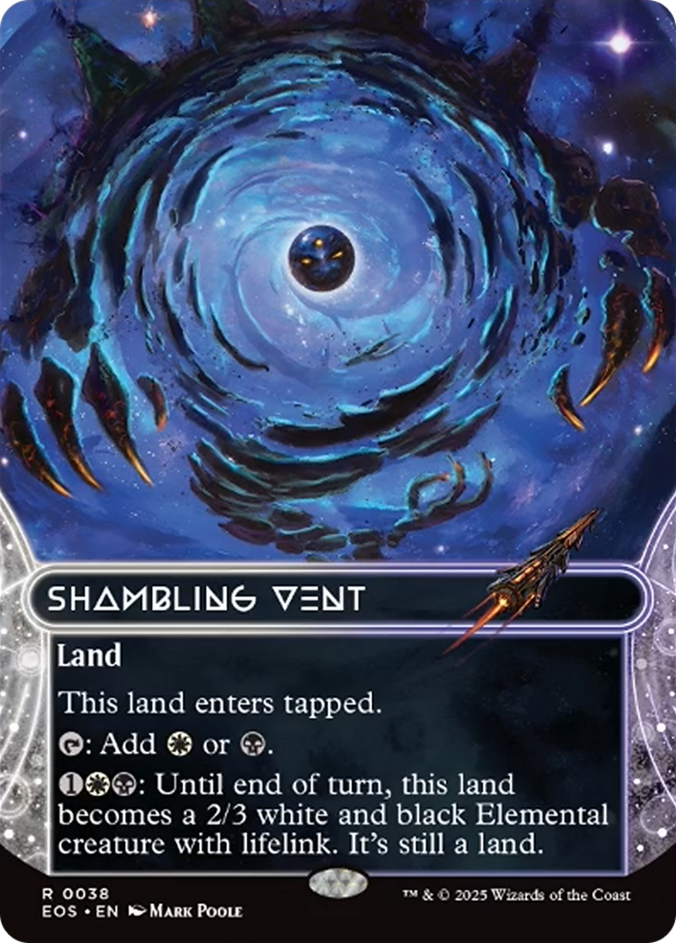 Shambling Vent (0038) (Borderless) [Edge of Eternities: Stellar Sights] | Exor Games Dartmouth