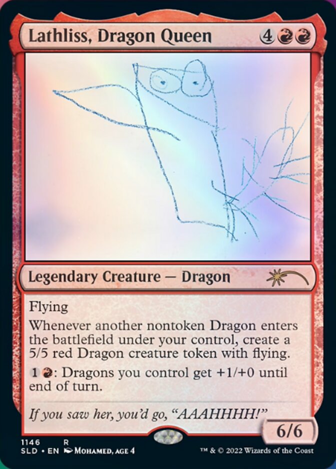 Lathliss, Dragon Queen (1146) [Secret Lair Drop Series] | Exor Games Dartmouth