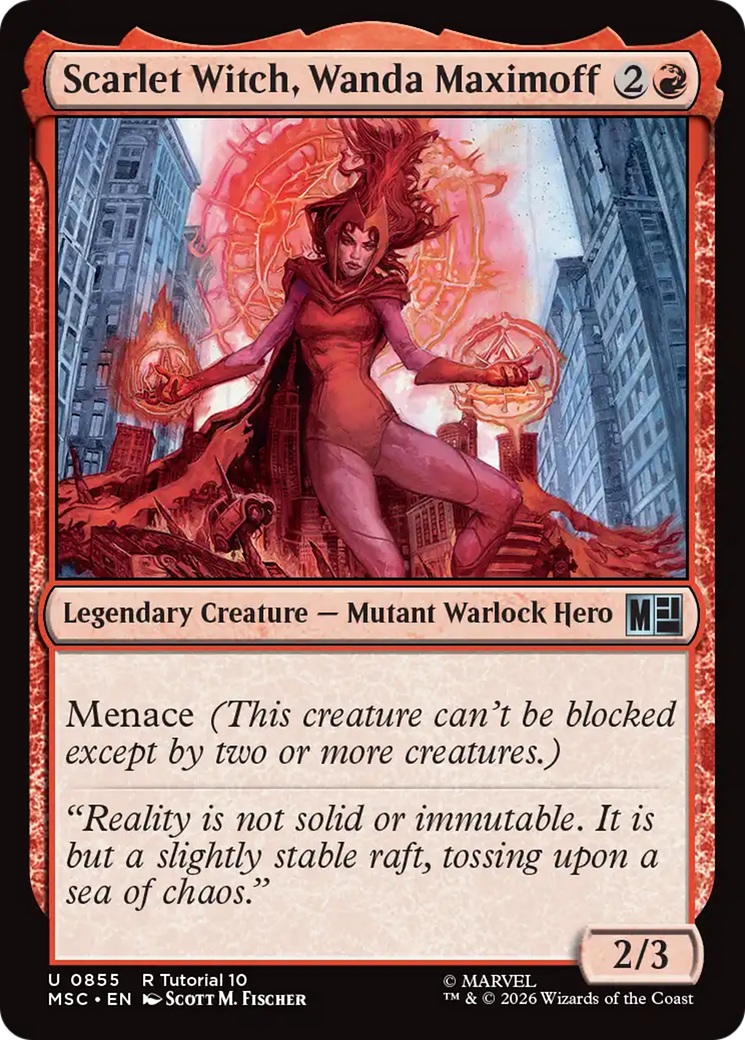 Scarlet Witch, Wanda Maximoff [Marvel Super Heroes Commander] | Exor Games Dartmouth