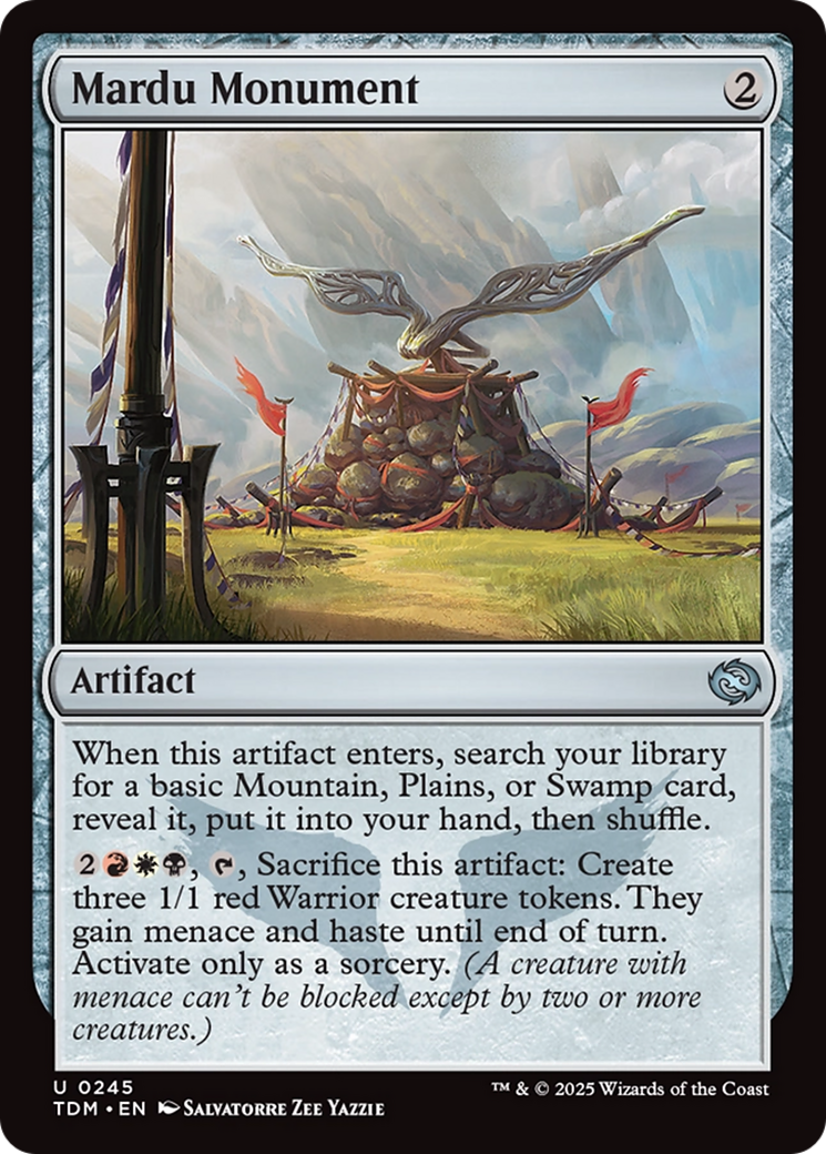Mardu Monument [Tarkir: Dragonstorm] | Exor Games Dartmouth