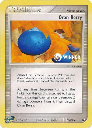 Oran Berry (85/109) (Jumbo Card) [EX: Ruby & Sapphire] | Exor Games Dartmouth