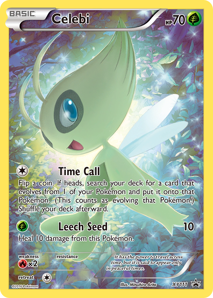 Celebi (XY111) [XY: Black Star Promos] | Exor Games Dartmouth