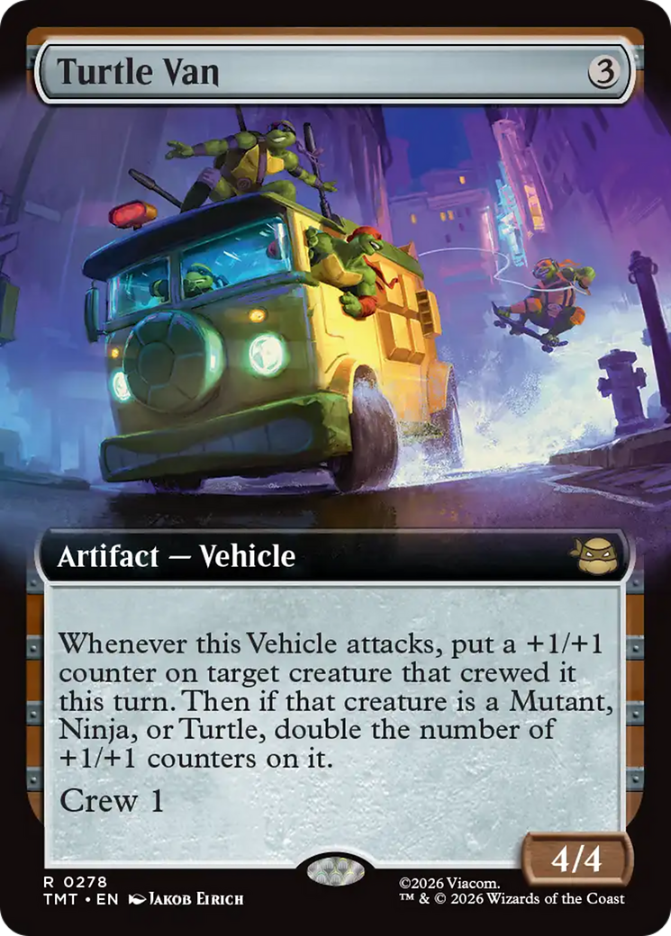 Turtle Van (Extended Art) [Teenage Mutant Ninja Turtles] | Exor Games Dartmouth