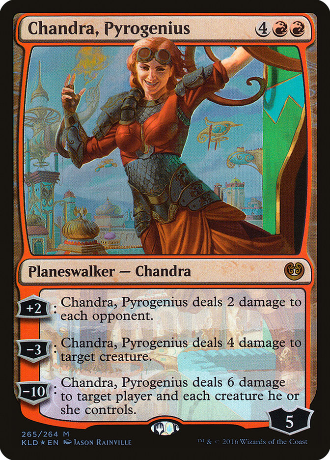 Chandra, Pyrogenius [Kaladesh] | Exor Games Dartmouth