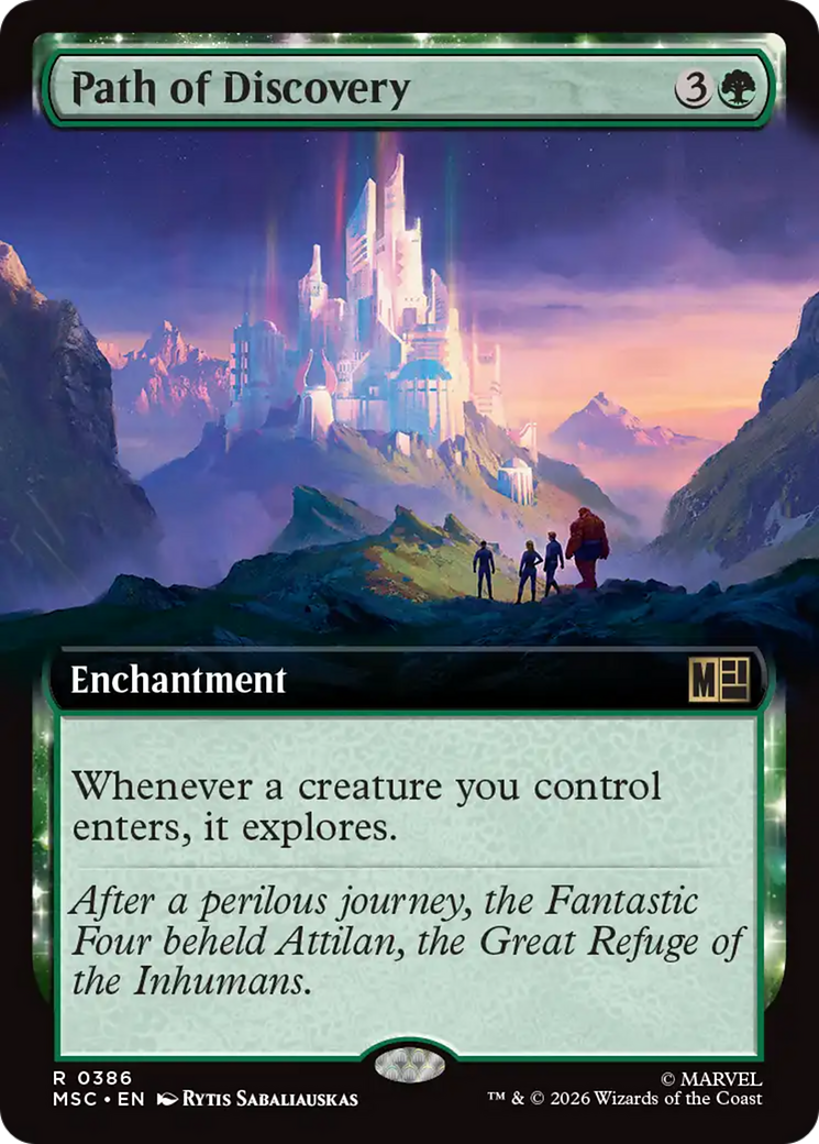 Path of Discovery (Extended Art) [Marvel Super Heroes Commander] | Exor Games Dartmouth