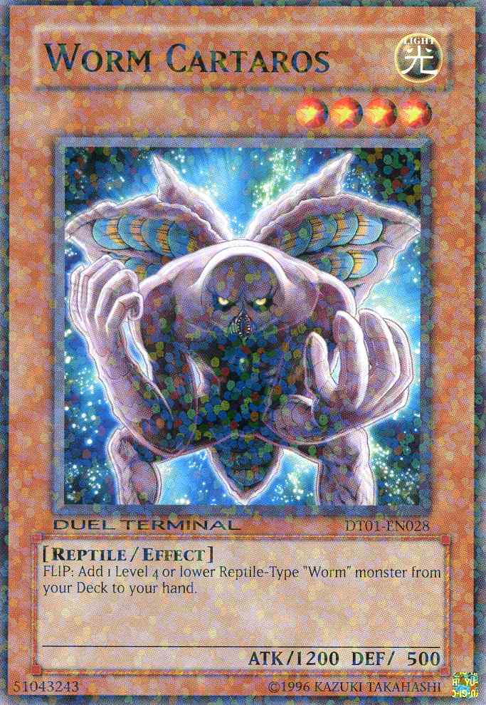 Worm Cartaros [DT01-EN028] Parallel Rare | Exor Games Dartmouth