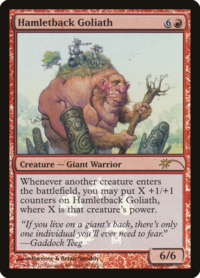 Hamletback Goliath [Resale Promos] | Exor Games Dartmouth