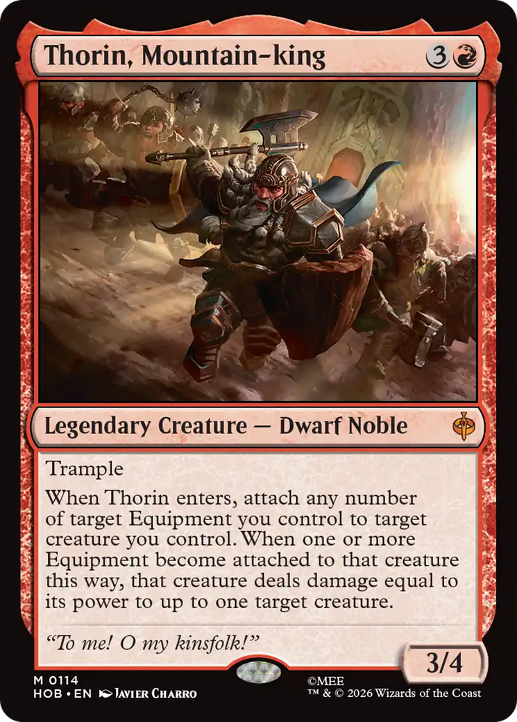 Thorin, Mountain-king [The Hobbit] | Exor Games Dartmouth