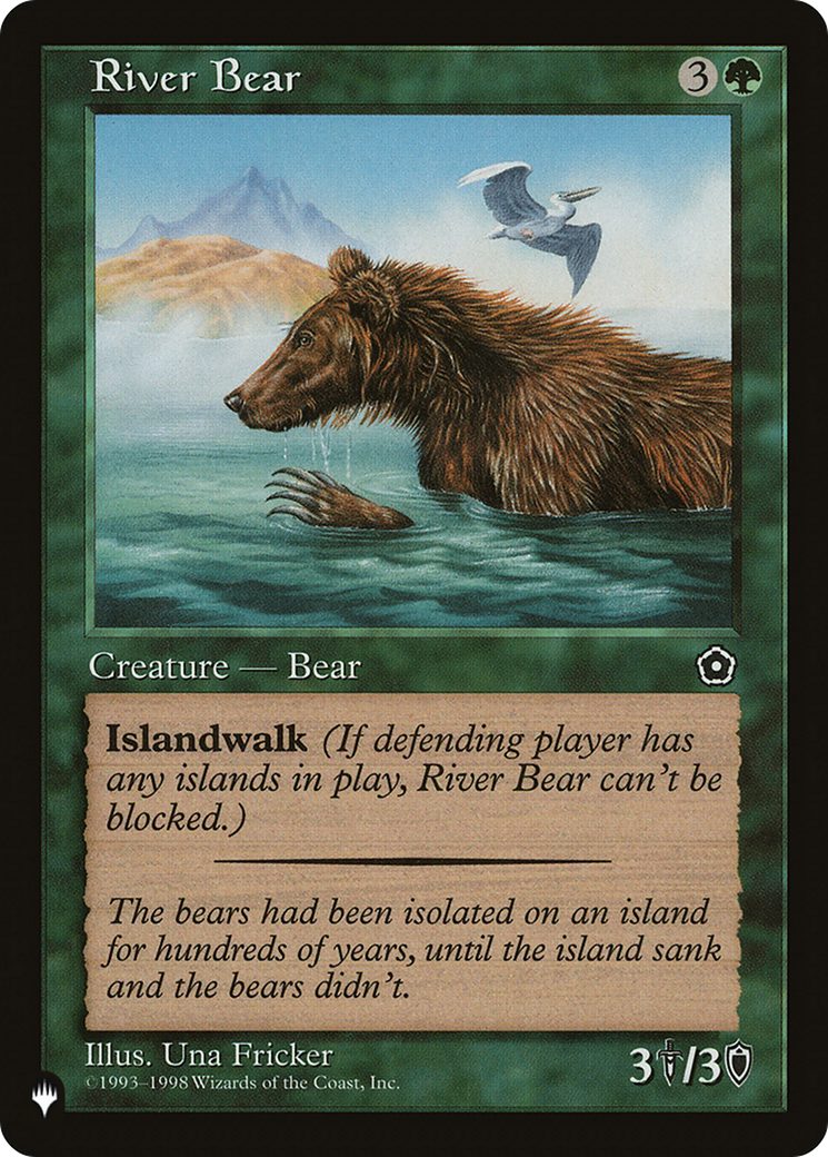 River Bear [The List Reprints] | Exor Games Dartmouth