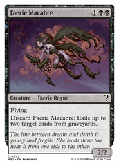 Faerie Macabre (White Border) [Mystery Booster 2] | Exor Games Dartmouth