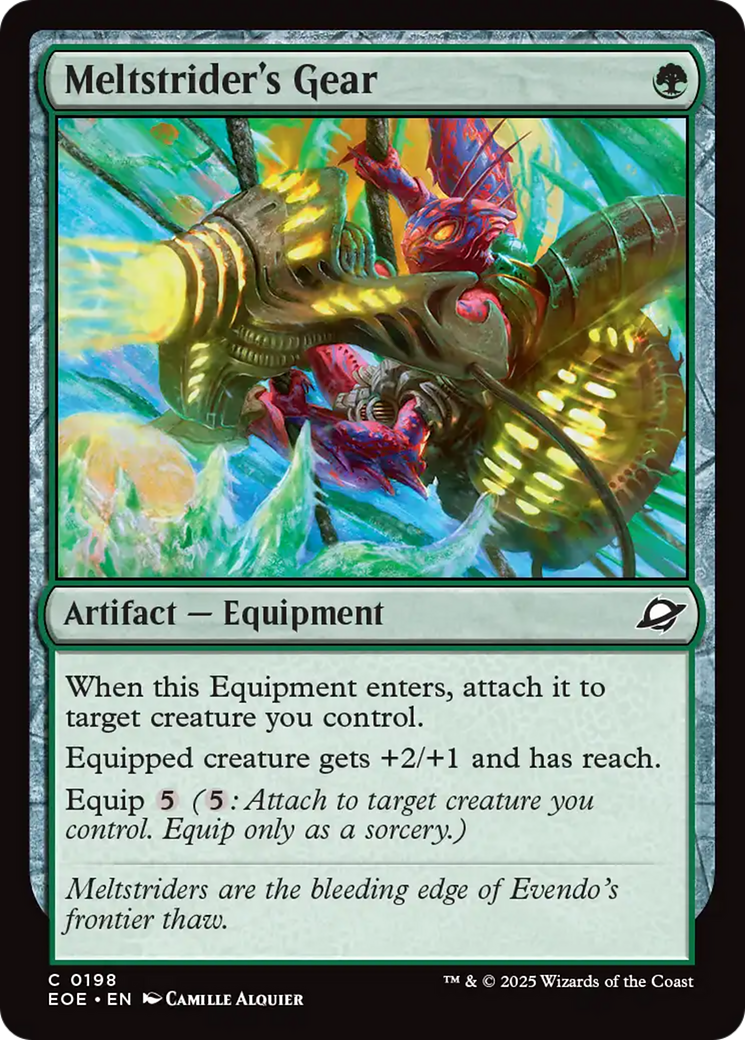 Meltstrider's Gear [Edge of Eternities] | Exor Games Dartmouth