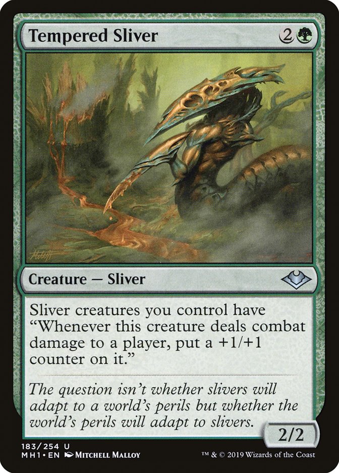 Tempered Sliver [Modern Horizons] | Exor Games Dartmouth