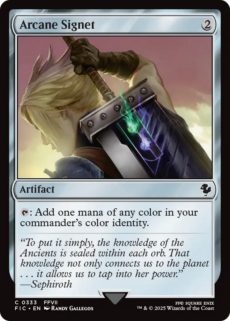 Arcane Signet (0333) [FINAL FANTASY Commander] | Exor Games Dartmouth