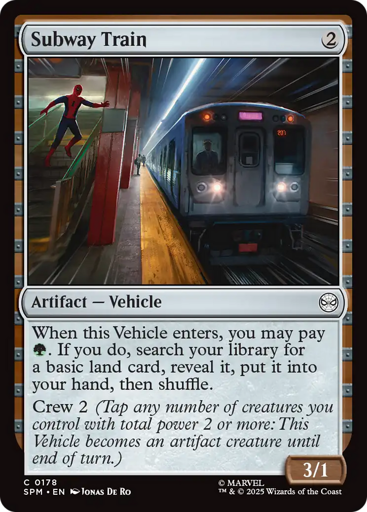 Subway Train [Marvel's Spider-Man] | Exor Games Dartmouth
