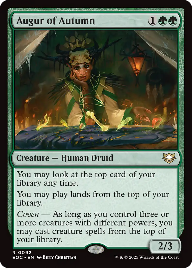 Augur of Autumn [Edge of Eternities Commander] | Exor Games Dartmouth
