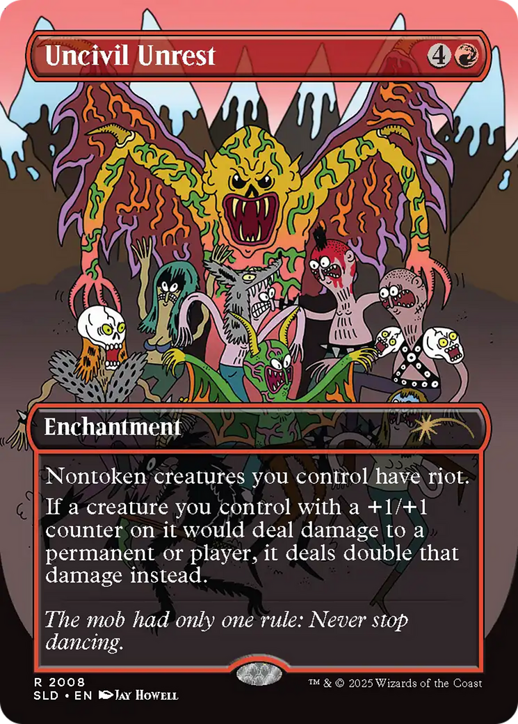 Uncivil Unrest (Rainbow Foil) [Secret Lair Drop Series] | Exor Games Dartmouth