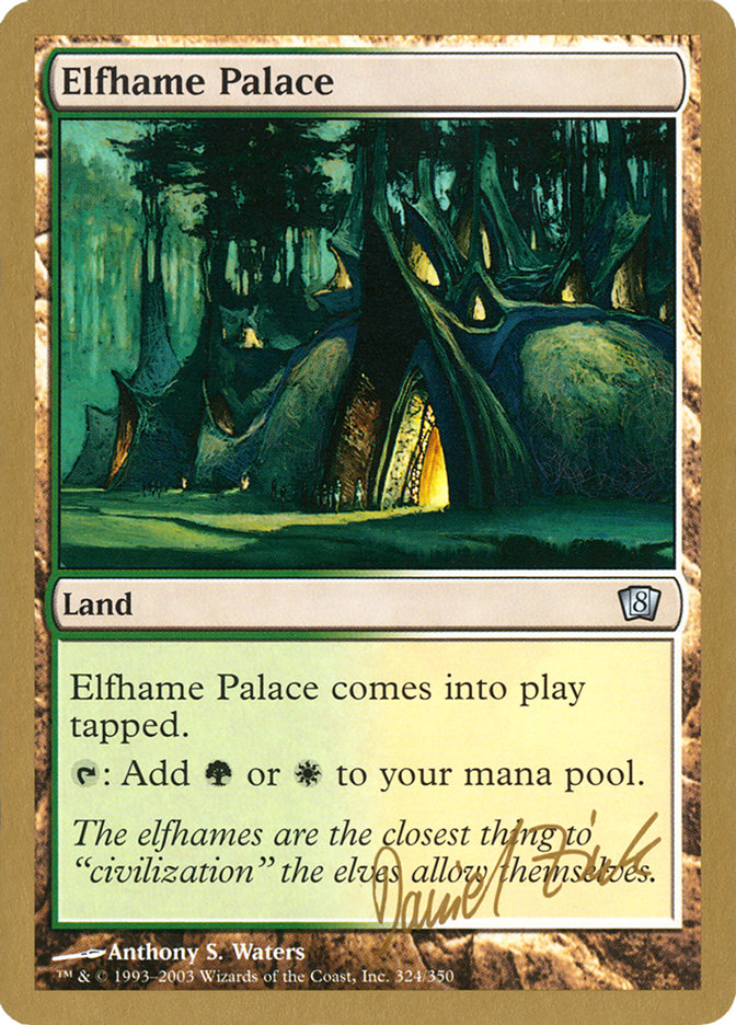 Elfhame Palace (Daniel Zink) [World Championship Decks 2003] | Exor Games Dartmouth