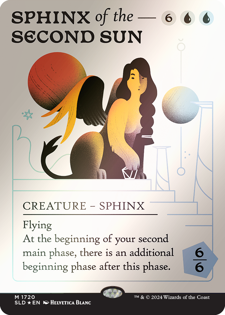 Sphinx of the Second Sun (Rainbow Foil) [Secret Lair Drop Series] | Exor Games Dartmouth