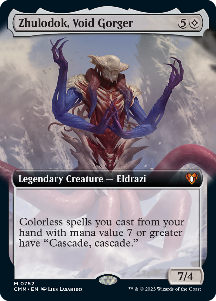 Zhulodok, Void Gorger (Extended Art) [Commander Masters] | Exor Games Dartmouth