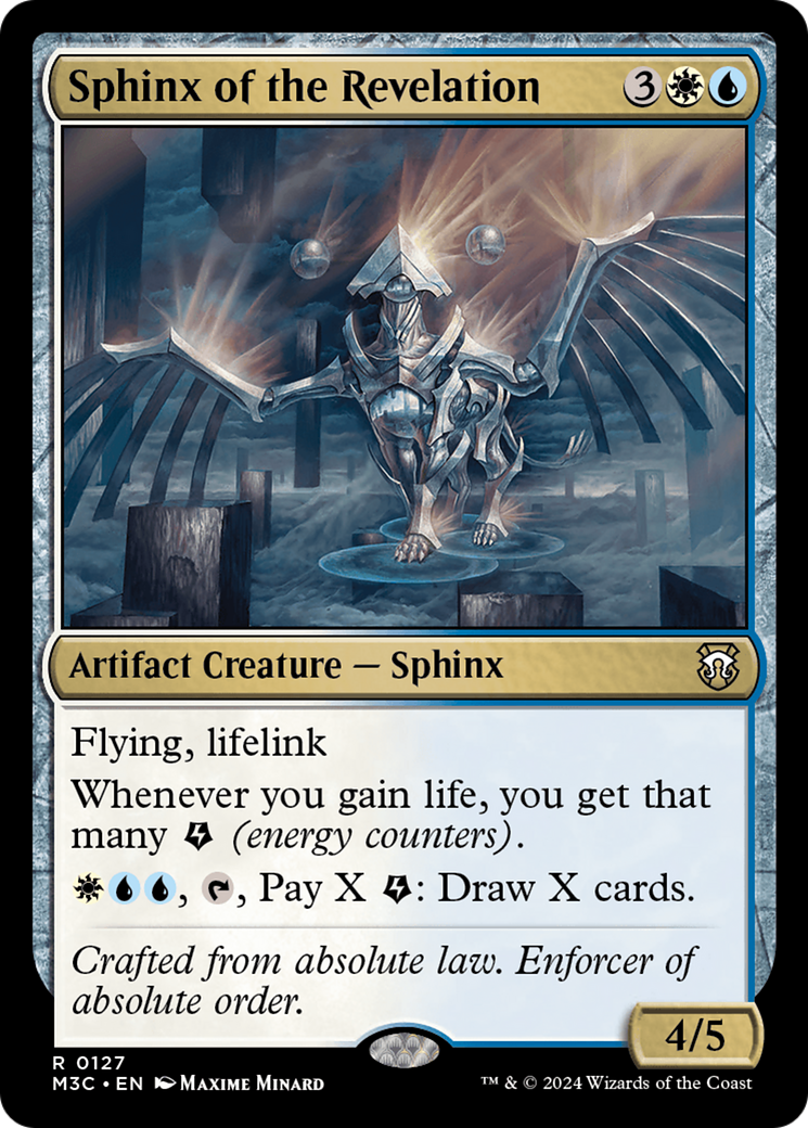 Sphinx of the Revelation (Ripple Foil) [Modern Horizons 3 Commander] | Exor Games Dartmouth