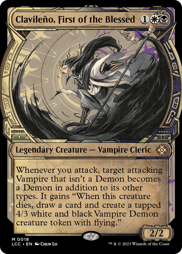 Clavileno, First of the Blessed (Showcase) [The Lost Caverns of Ixalan Commander] | Exor Games Dartmouth