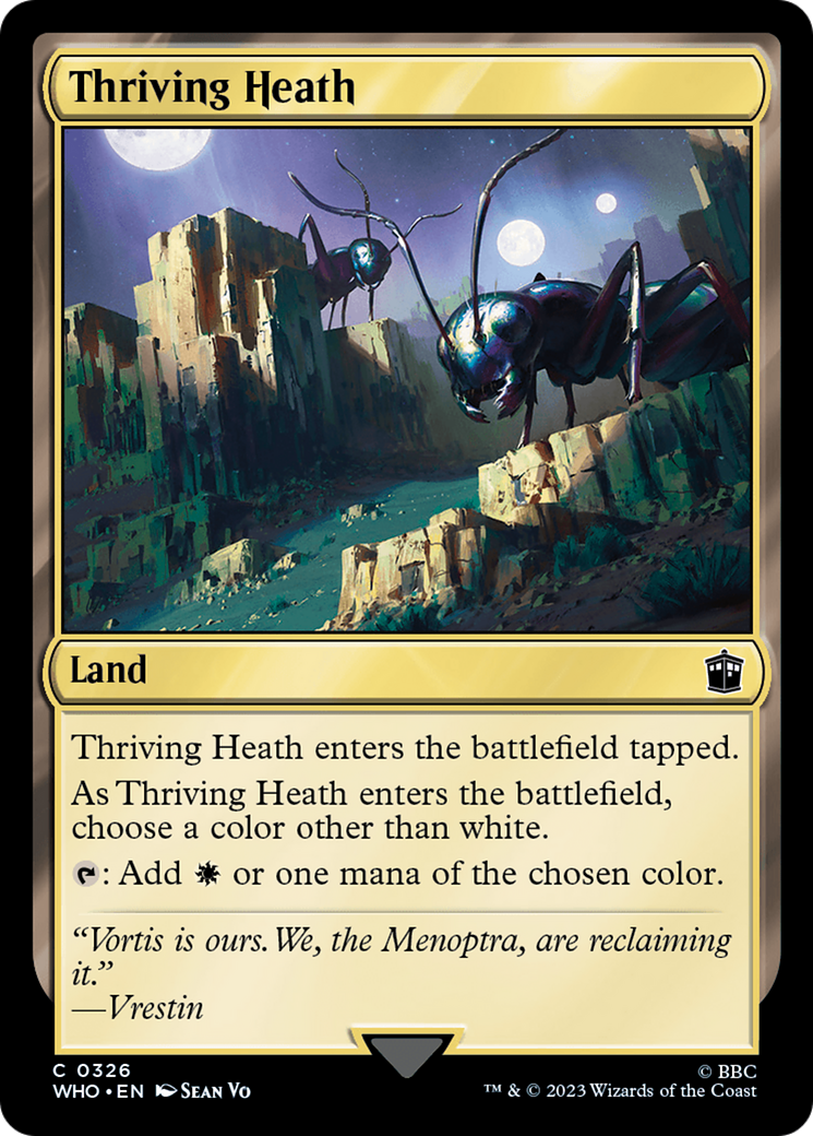 Thriving Heath [Doctor Who] | Exor Games Dartmouth