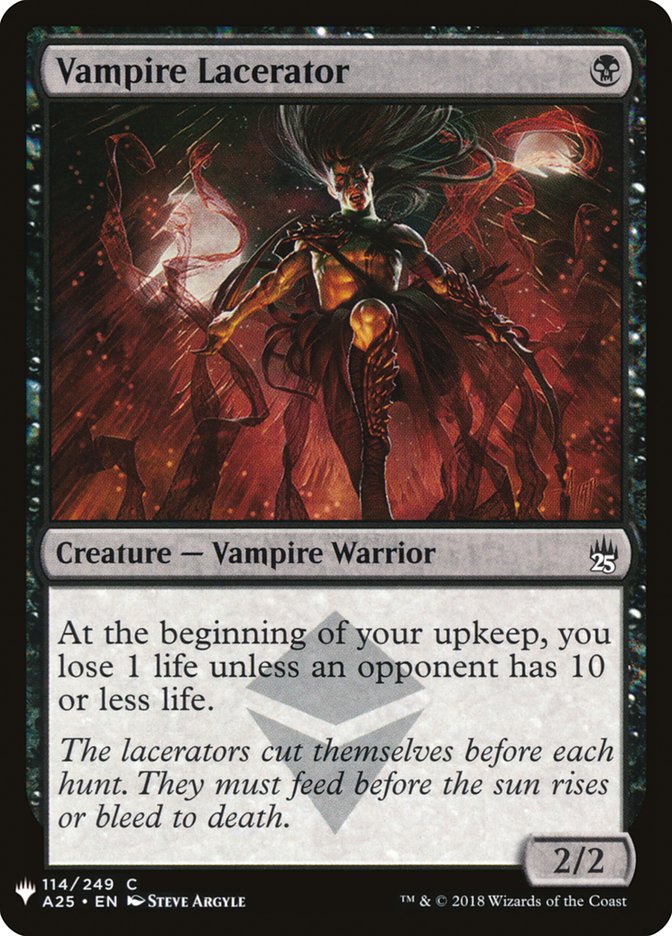 Vampire Lacerator [Mystery Booster] | Exor Games Dartmouth