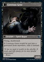 Covert Cutpurse // Covetous Geist [Innistrad: Midnight Hunt] | Exor Games Dartmouth