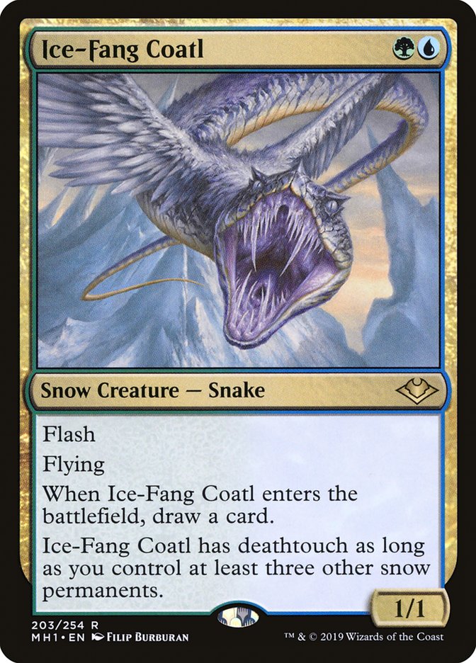 Ice-Fang Coatl [Modern Horizons] | Exor Games Dartmouth