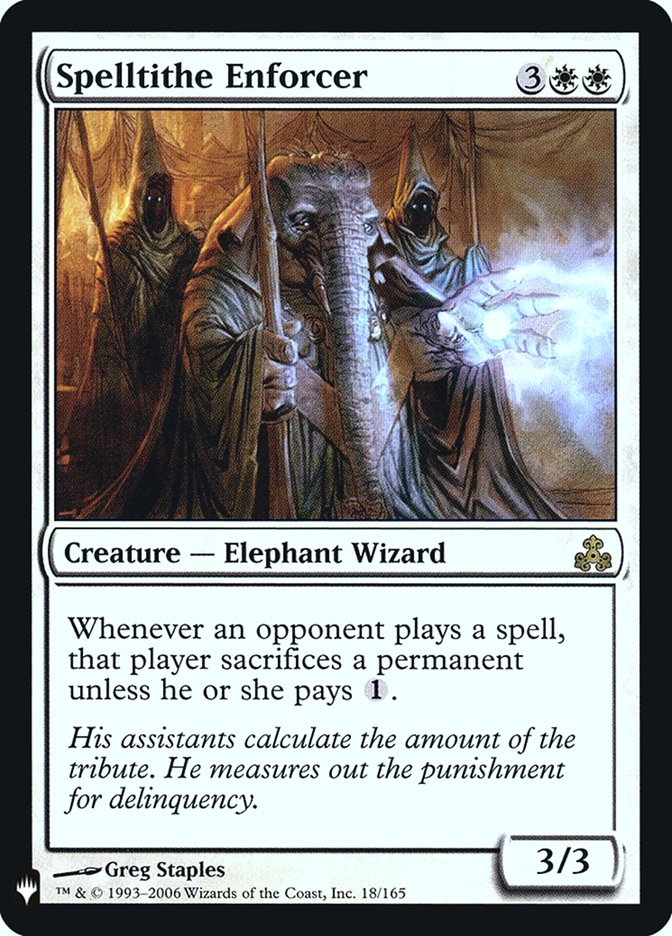 Spelltithe Enforcer [Mystery Booster] | Exor Games Dartmouth