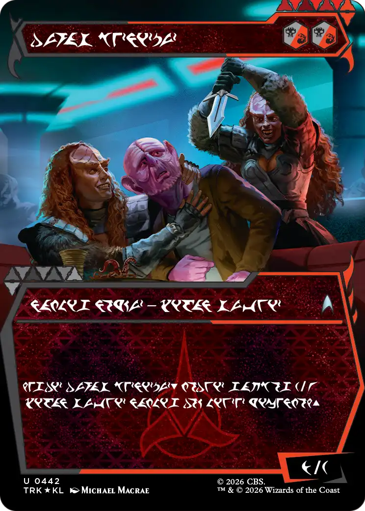 The Duras Sisters (Showcase) (Klingon) [Star Trek] | Exor Games Dartmouth
