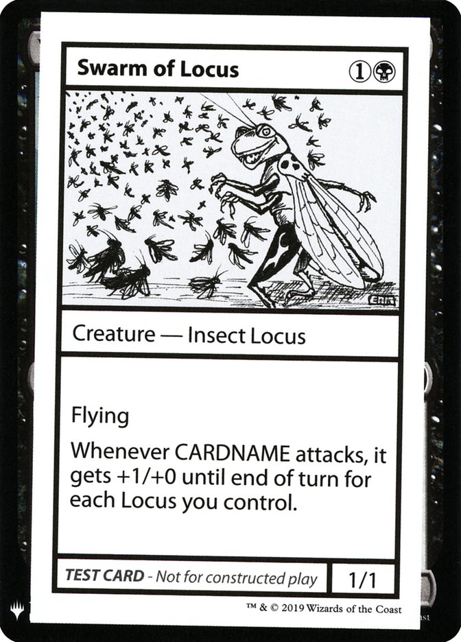 Swarm of Locus [Mystery Booster Playtest Cards] | Exor Games Dartmouth