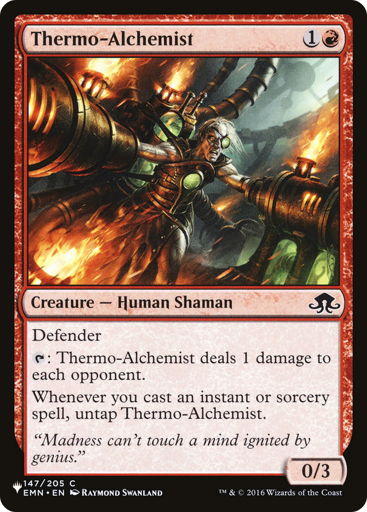 Thermo-Alchemist [The List Reprints] | Exor Games Dartmouth