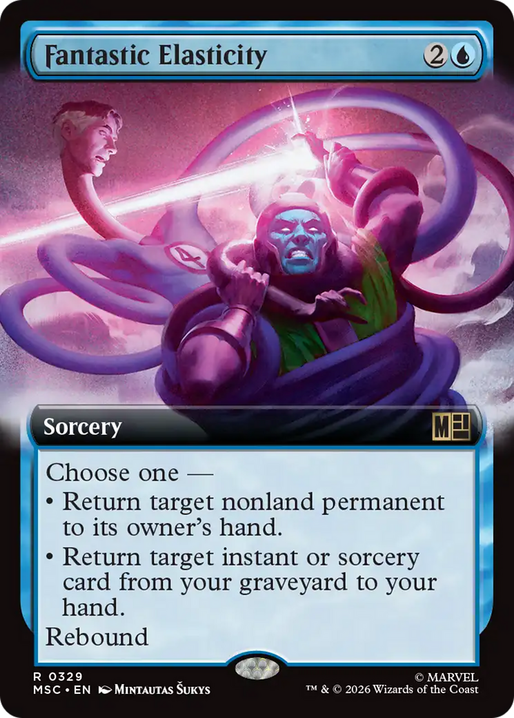 Fantastic Elasticity (Extended Art) [Marvel Super Heroes Commander] | Exor Games Dartmouth