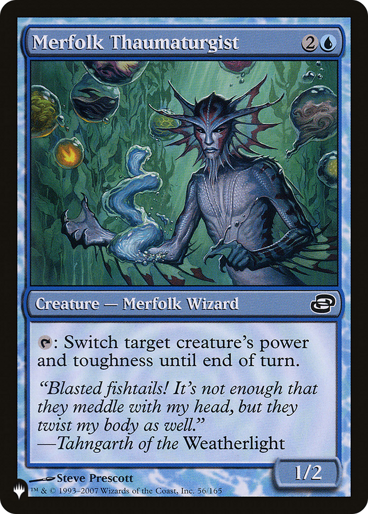 Merfolk Thaumaturgist [The List Reprints] | Exor Games Dartmouth