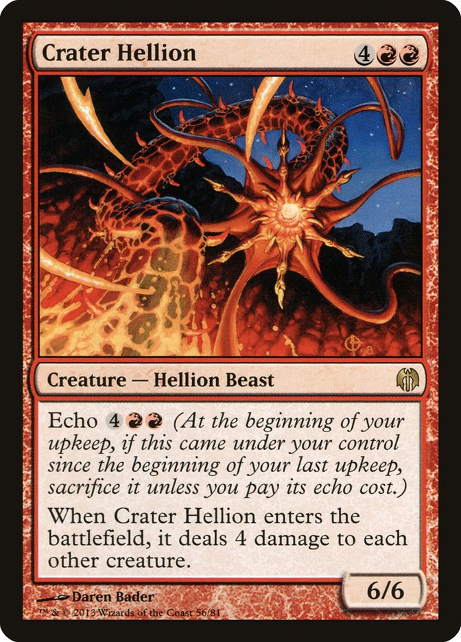 Crater Hellion [Duel Decks: Heroes vs. Monsters] | Exor Games Dartmouth