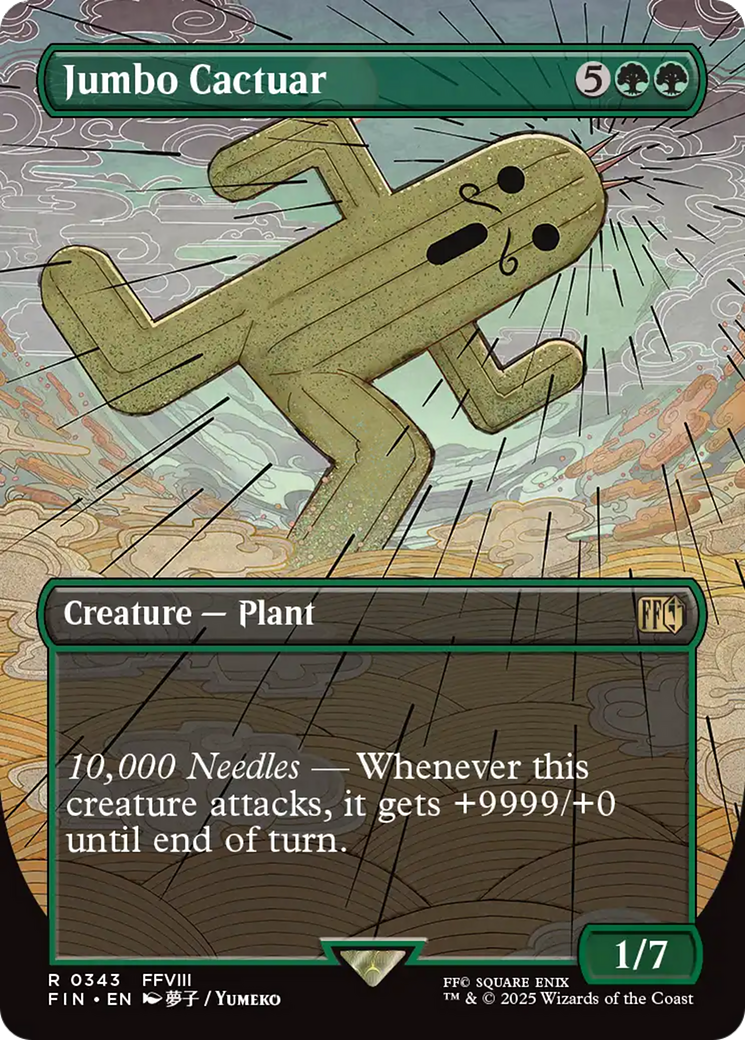 Jumbo Cactuar (Borderless) [FINAL FANTASY] | Exor Games Dartmouth