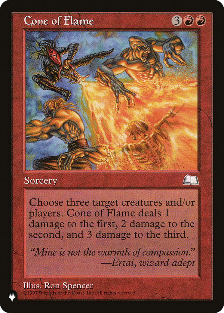 Cone of Flame [The List Reprints] | Exor Games Dartmouth