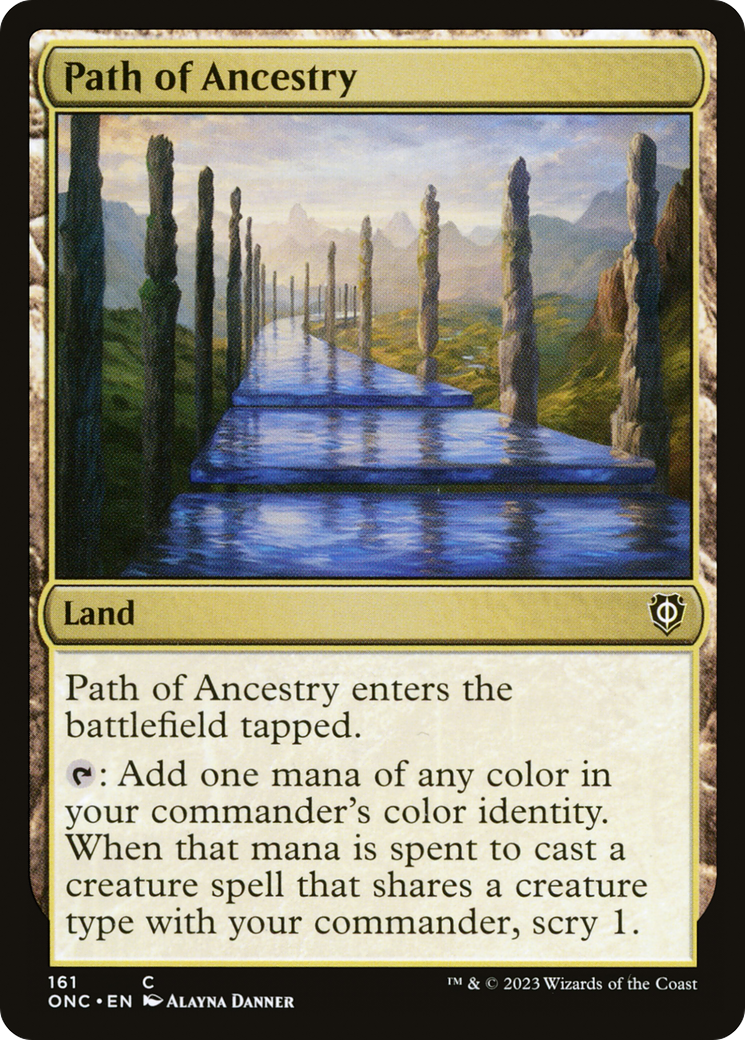 Path of Ancestry [Phyrexia: All Will Be One Commander] | Exor Games Dartmouth