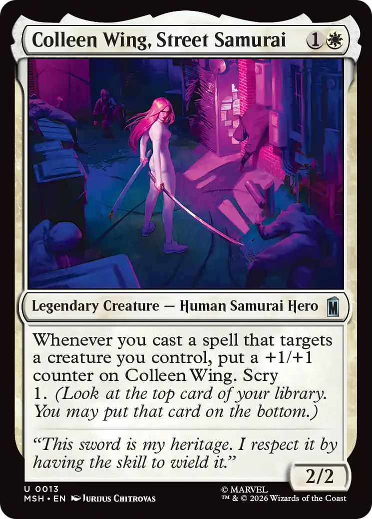 Colleen Wing, Street Samurai [Marvel Super Heroes] | Exor Games Dartmouth