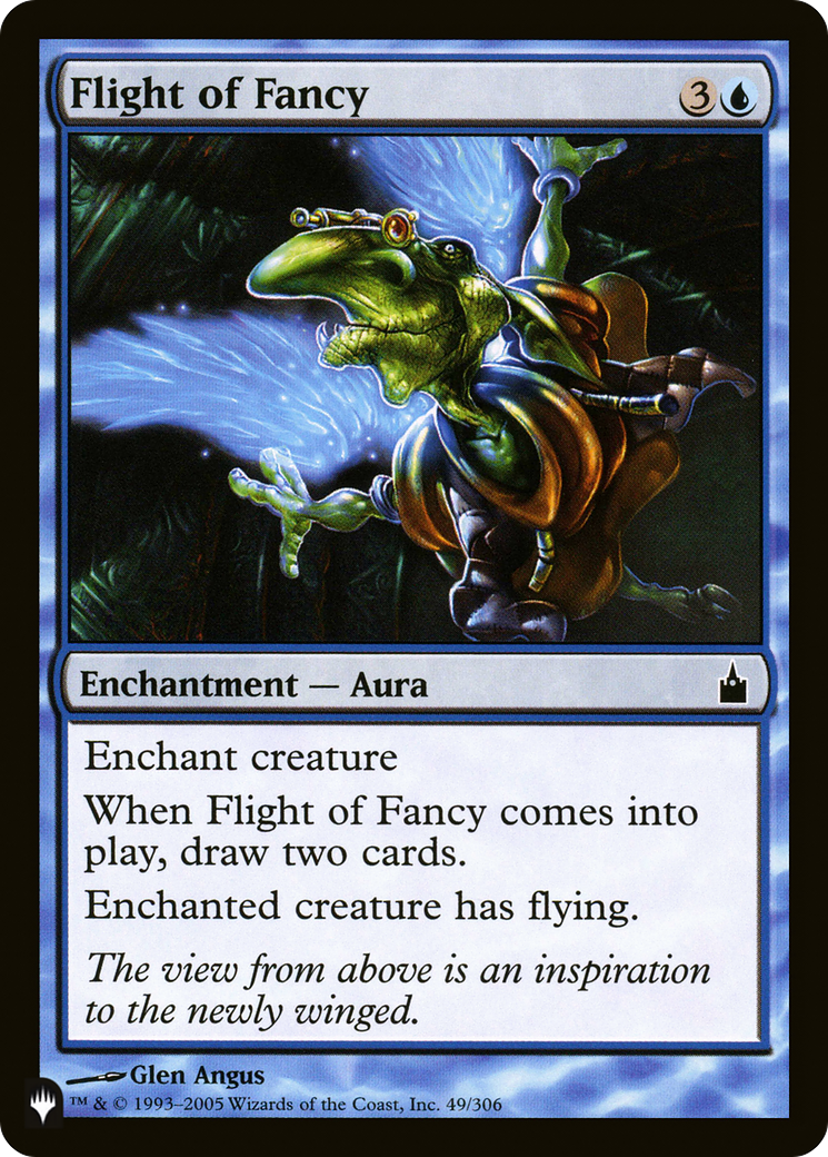 Flight of Fancy [The List] | Exor Games Dartmouth