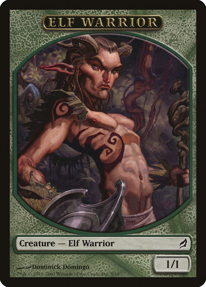 Elf Warrior Token [Lorwyn Tokens] | Exor Games Dartmouth