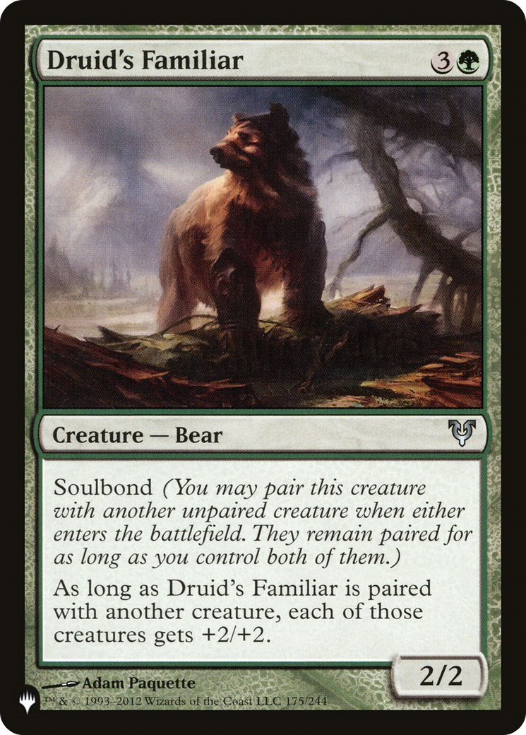 Druid's Familiar [The List] | Exor Games Dartmouth