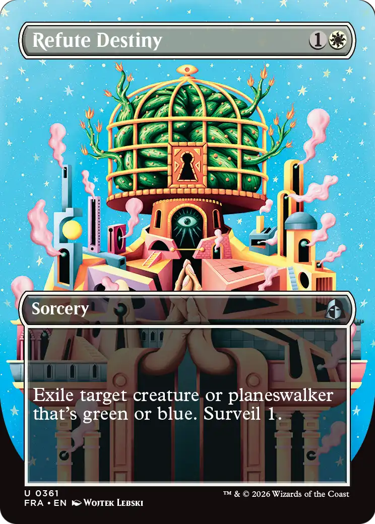 Refute Destiny (Borderless) [Reality Fracture] | Exor Games Dartmouth