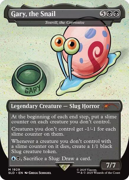 Gary, the Snail - Toxrill, the Corrosive [Secret Lair Drop Series] | Exor Games Dartmouth