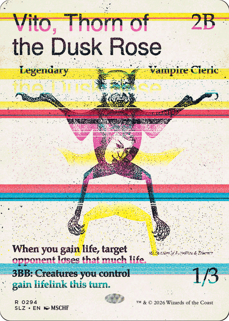 Vito, Thorn of the Dusk Rose (0294) [Secret Lair x MSCHF: The Zeta Set] | Exor Games Dartmouth